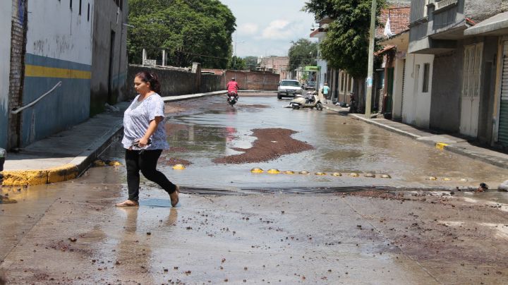Afecta lluvia a 40 familias de Acámbaro