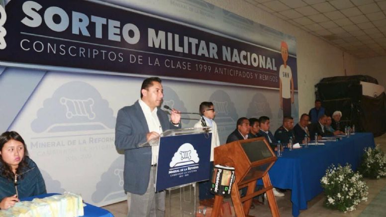 850 jóvenes de Mineral de la Reforma en sorteo militar nacional