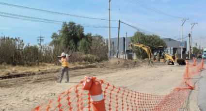 Sigue colocación de gasoducto en Tepojaco