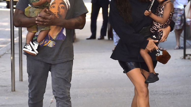 Chicago West será el nombre de la nueva hija de Kim Kardashian y Kanye West