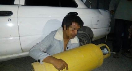 Liberan a presuntos ladrones de tanques de gas, los multan con 200 mil pesos
