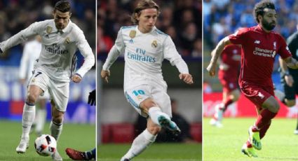 Cristiano, Modric y Salah, por The Best 2018