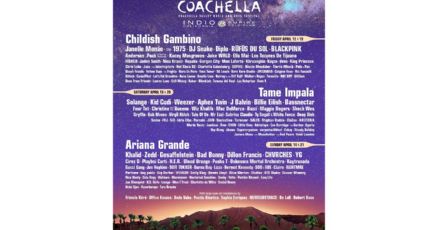 De Ariana Grande a Los Tucanes de Tijuana: revelan cartel del Coachella