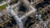 Desde dron, así quedó la catedral de Notre Dame 