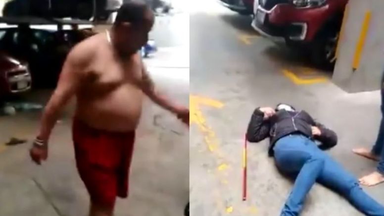 Iztapalapa: Hombre acosa y golpea a vecina, video se hace viral