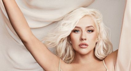Christina Aguilera alborotó Instagram al subir una foto sin blusa