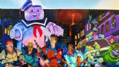 Fans de 'Ghostbusters' se reúnen para celebrar el nuevo mural en su honor