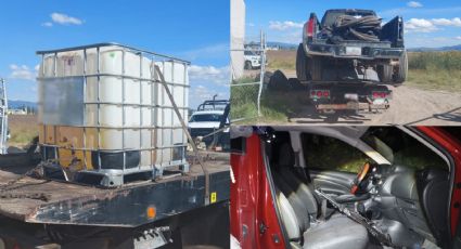 Desmantelan centro de almacenaje y distribución de hidrocarburo robado en Huichapan