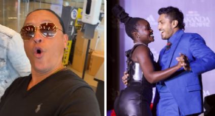 Así reacciona Elvis Crespo al video viral de Tenoch Huerta y Lupita Nyong’o bailando Suavemente