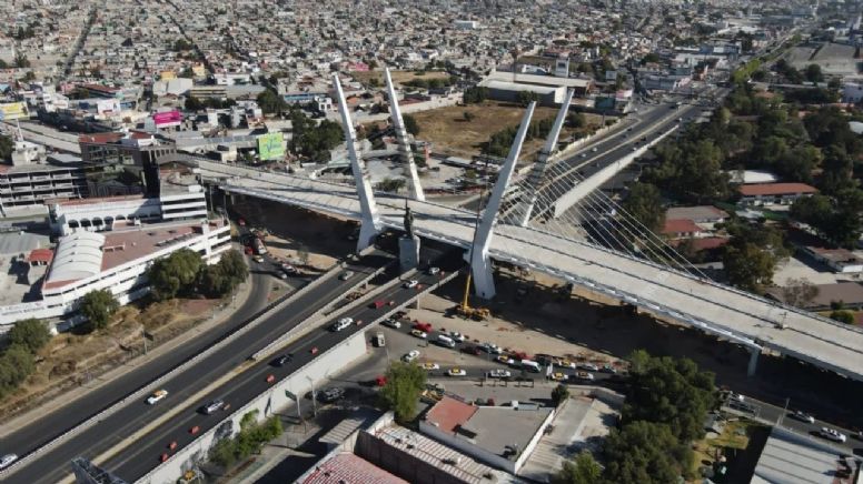 Puente atirantado de Pachuca: quitarán guarnición y pondrán topes en sus inmediaciones