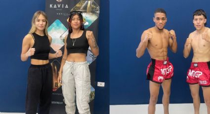 Piedadenses Neidee Rodríguez y Jair Saldívar disputarán torneo de Thai Boxing en Mérida