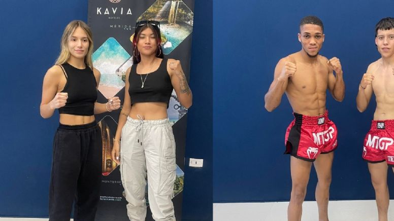 Piedadenses Neidee Rodríguez y Jair Saldívar disputarán torneo de Thai Boxing en Mérida