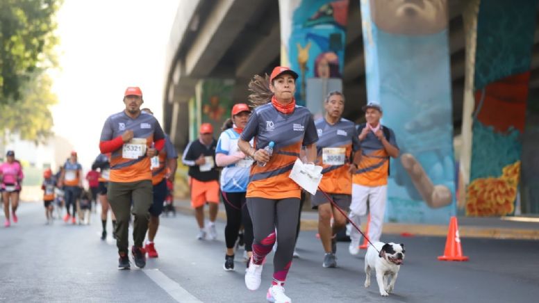 Festejan 3 mil corredores 70 años del Medio Maratón Bachoco en Celaya