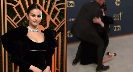 VIDEO. Así fue la caída de Selena Gomez en los SAG Awards 2022 que se volvió viral