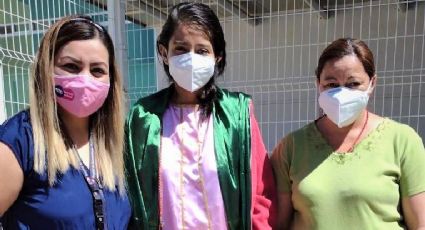 Salud Guanajuato: Lupita deja hospital vestida de Virgen, su papá le donó un riñon
