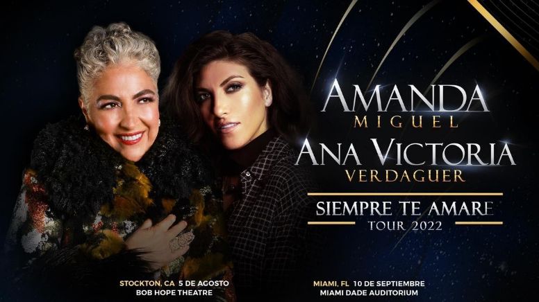 Ana Victoria y Amanda Miguel realizan gira en memoria de Diego Verdaguer