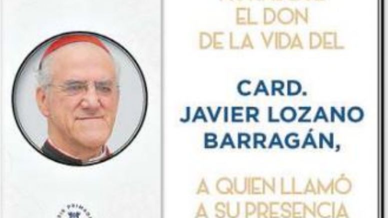 Da Arzobispo de León condolencias directas por muerte de Cardenal Javier Lozano Barragán