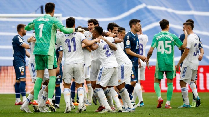 Real Madrid gana su título 35 al vencer 4-0 al Espanyol