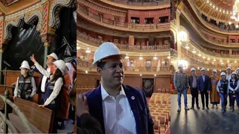 FIC 2022: Preparan Teatro Juárez para edición 50 del Festival Cervantino en Guanajuato capital