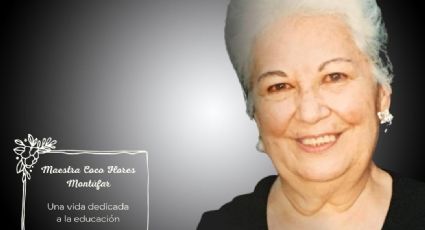 Muere la maestra Coco Flores Montúfar docente del Instituto América