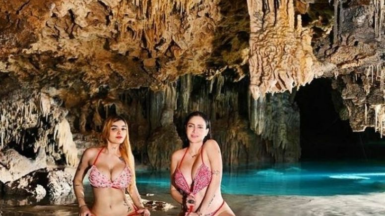 Estas provocadoras fotos en bikini de Celia Lora y Karly Ruiz encienden Instagram
