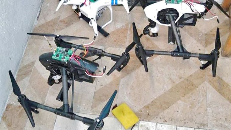 Seguridad en México: Fabrican narco-drones para grupos delictivos…Y jueza, ¡los deja libre!