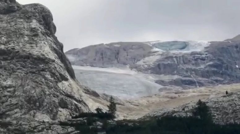 VIDEO Accidente en Alpes en Italia: Glaciar se desprende y mata a 5 excursionistas