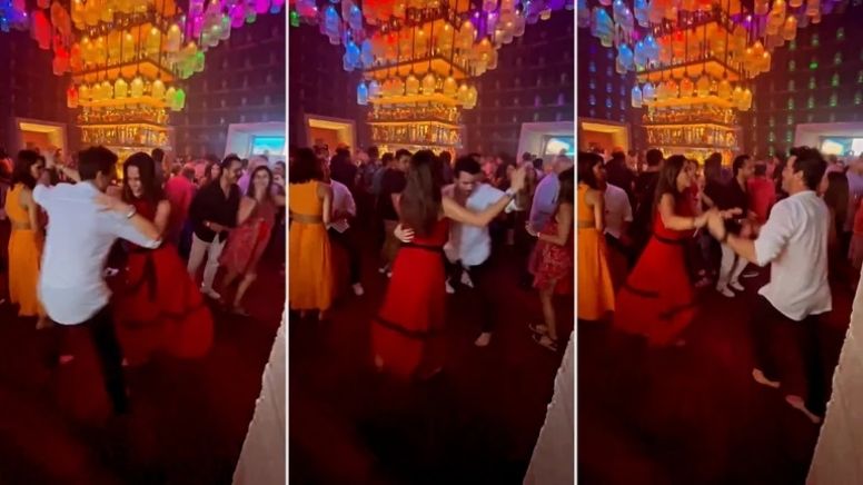 Paola Rojas sorprende con pasos de baile con Mane de la Parra