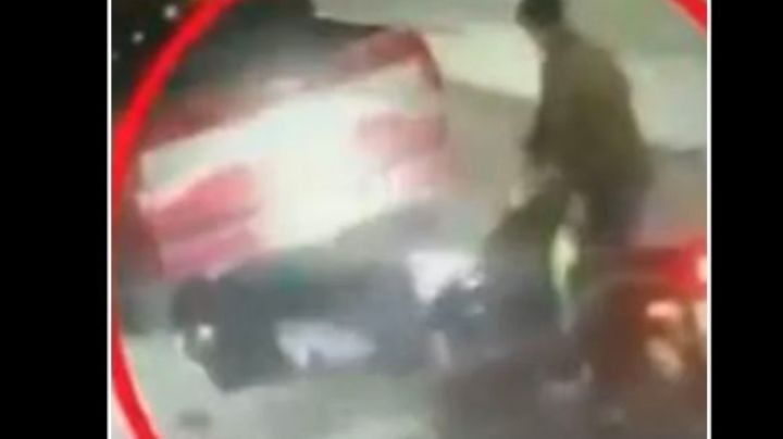 VIDEO Abuso en la Ciudad de México: Hombre discute con su pareja y la arrolla con su moto, ella no presenta denuncia