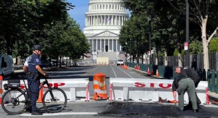 Tiroteo en Estados Unidos: Choca auto cerca de Capitolio, dispara al aire y se mata