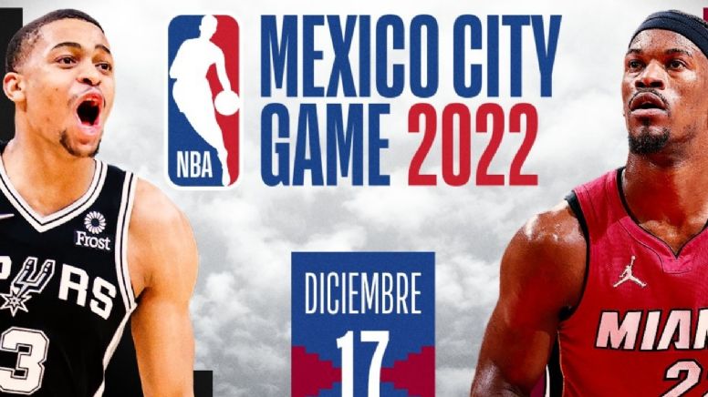 Vuelve la NBA a México; Spurs de San Antonio enfrentará a Miami Heat