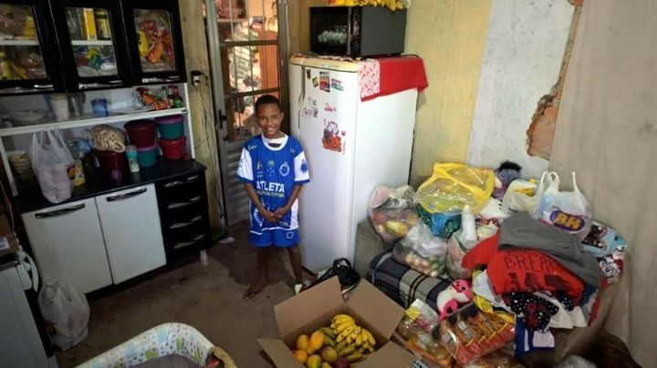 Crisis en Brasil: Niño de 11 años llama al 911 al no tener que comer y ayudan con donaciones