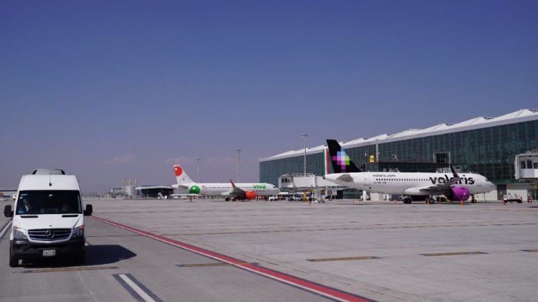 AIFA: Aeropuerto luce con pocos viajeros y vuelos este 16 de septiembre