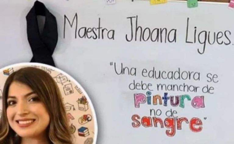 Feminicidio en Nuevo León: El pizarrón de la maestra Jhoana. 