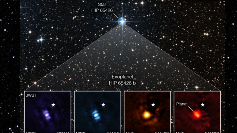 NASA: Telescopio espacial James Webb capta la primera imagen de un exoplaneta