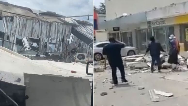 Sismo en México: suman dos personas víctimas del temblor al caerles estructuras en Colima
