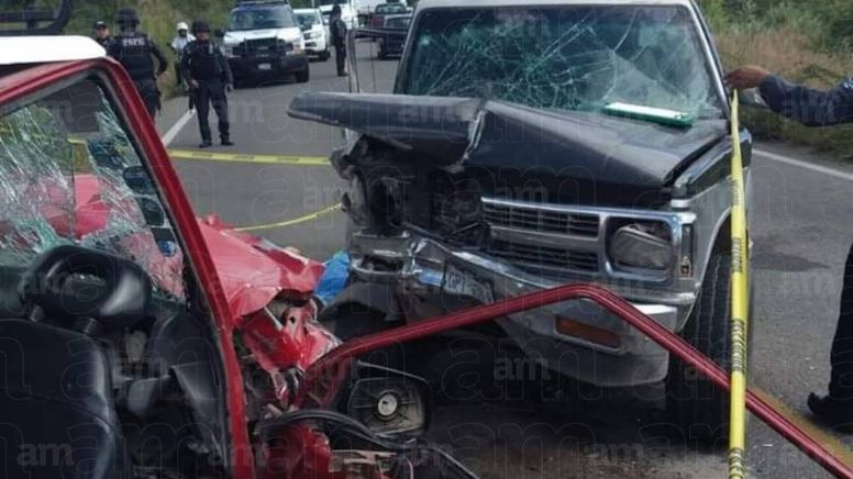 Accidente en Guanajuato capital: Choque de frente entre camionetas deja una menor muerta y 3 heridos