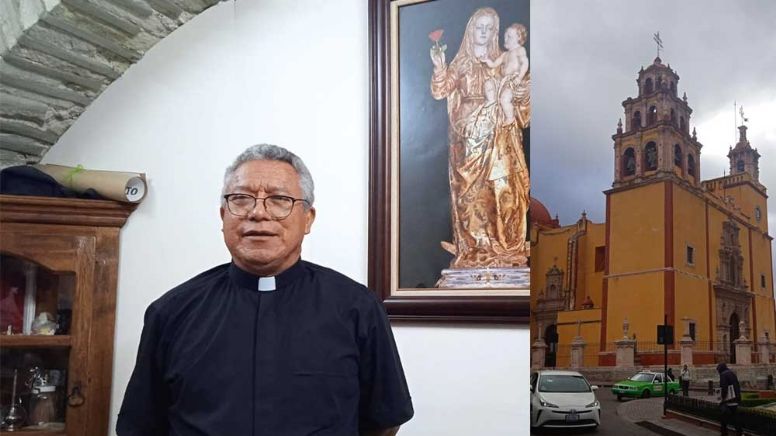 Guanajuato capital: Padre Jesús Ortiz Ayala ocupa rectoría de la Basílica Colegiata de Nuestra Señora de Guanajuato