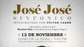 Preparan homenaje sinfónico a José José con exintegrante de Los Ángeles Negros