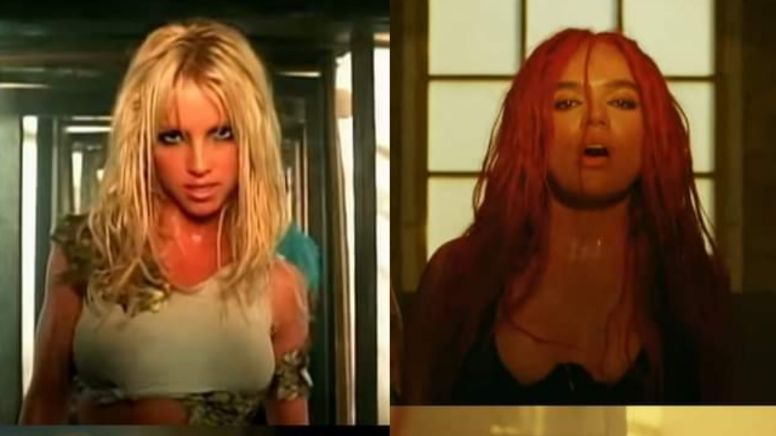 ¿Karol G hace copia u homenaje a Britney Spears en su video de 'Gatúbela'?