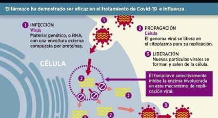 Anuncian llegada del favipiravir, nuevo y eficaz antiviral para tratar COVID
