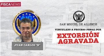 Extorsiona Juan Carlos a comerciante de San Miguel de Allende y lo detienen