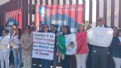 Trabajadores del Poder Judicial en Guanajuato se manifiestan por recortes a fideicomisos