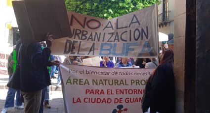 "La Bufa no se vende": Se manifiestan los capitalinos por deforestación