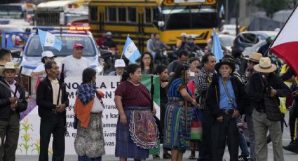 Protesta en Guatemala: Bloquean carreteras como rechazo a acciones de la fiscalía contra proceso electoral