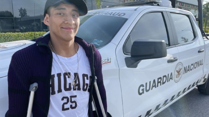 Guardia Nacional reconoce a joven que se hizo viral por gesto de respeto en Guanajuato