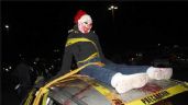Espantan miles en rodada de terror Halloween Stunt Bike en Celaya VIDEO