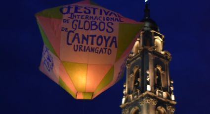 FOTOS | Llenan de colores el cielo de Uriangato con el 3er. Festival Internacional de Globos de Cantoya