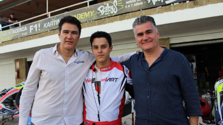 Patricio Zermeño, piloto leonés que participó en el Campeonato Nacional Formula Karts
