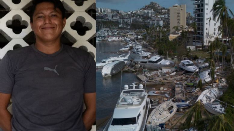 La proeza de Marlon Valdez, el marinero que sobrevivió a la furia ‘Otis’ desde su barco hundido